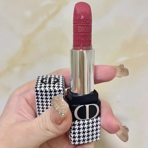 Dior Lipstick/Dior Houndstooth Matte Lipstik Rouge