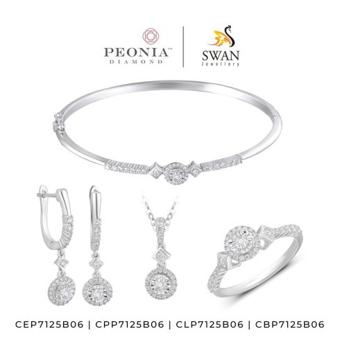 Peonia Diamond By Swan Jewellery