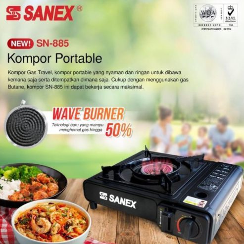 Sanex Kompor Gas Portable SN-885